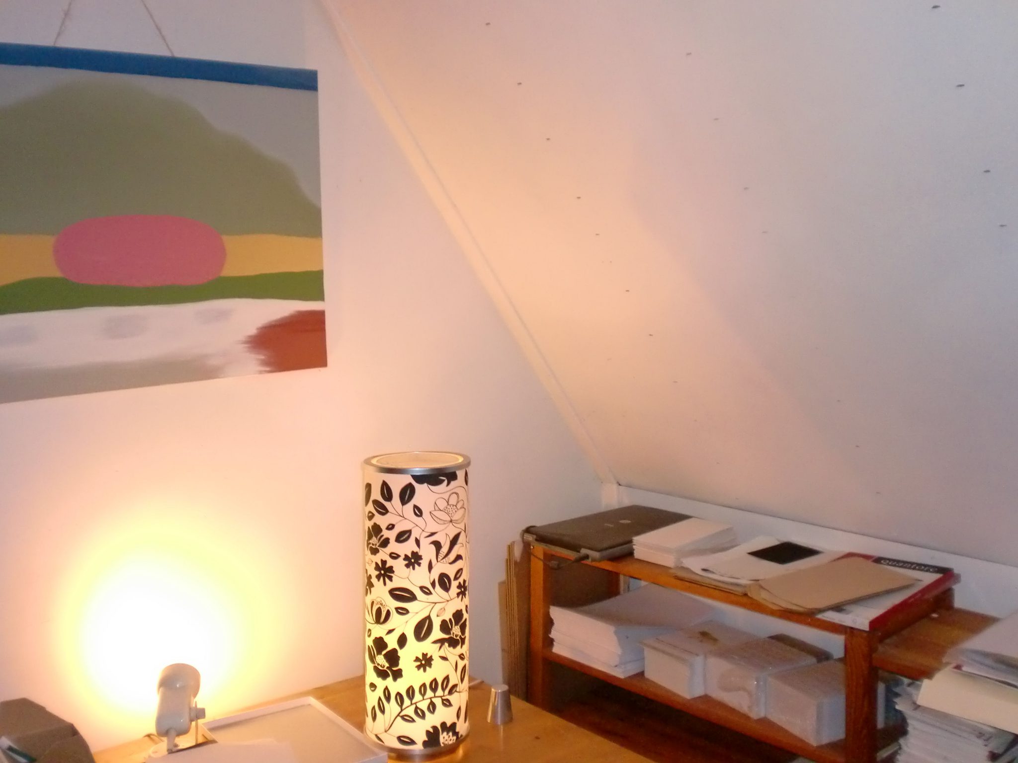 Woonkamer muren schilderen: halve muur schilderen in de woonkamer ...