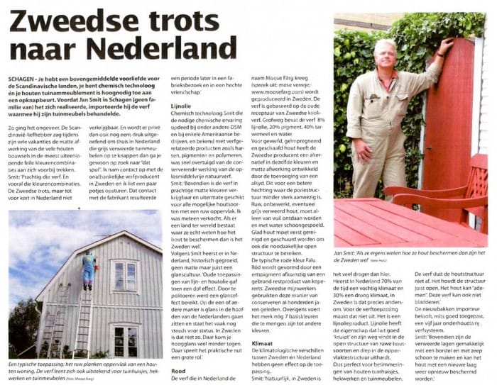 Zweeds Rood loodvrij