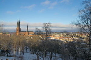 Uppsala vanaf Styrbiskop