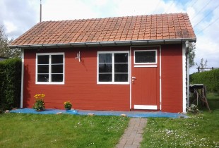 tuinhuis schilderen